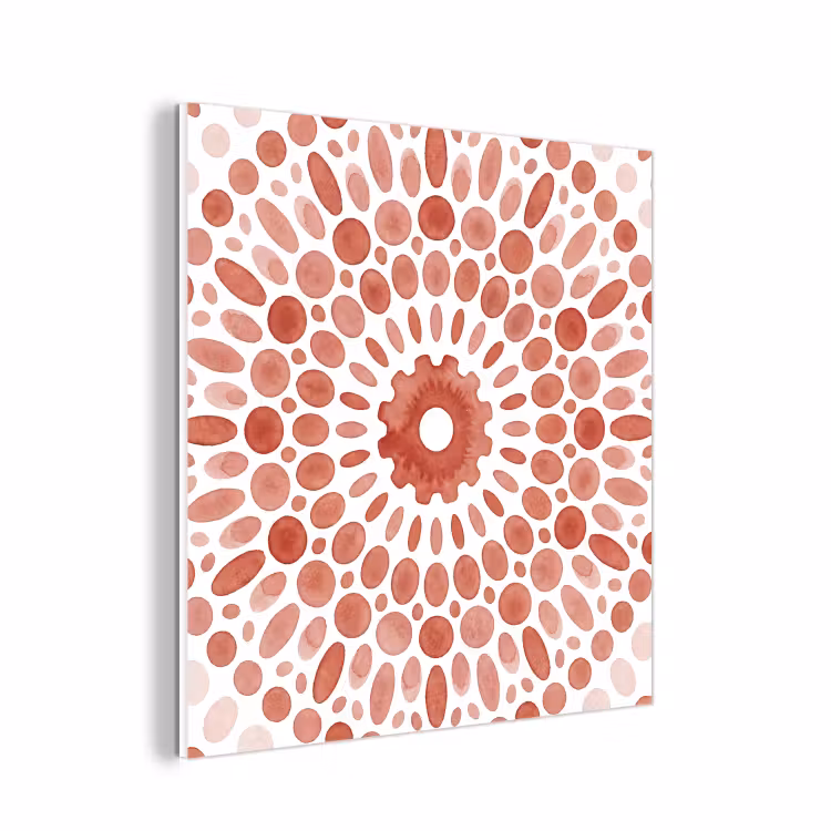 Forex - Patroon - Cirkels - Abstract - Modern - Rood — 1