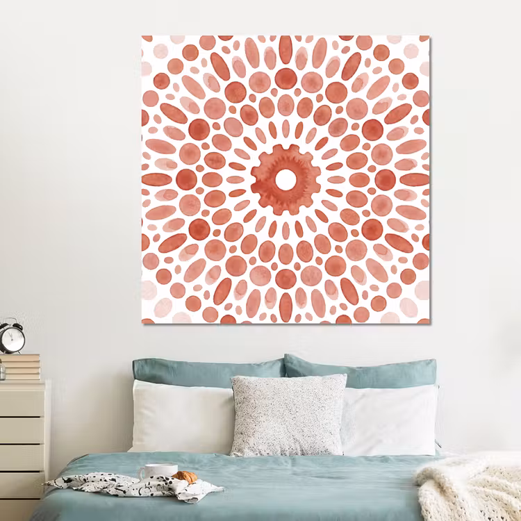 Forex - Patroon - Cirkels - Abstract - Modern - Rood — 2