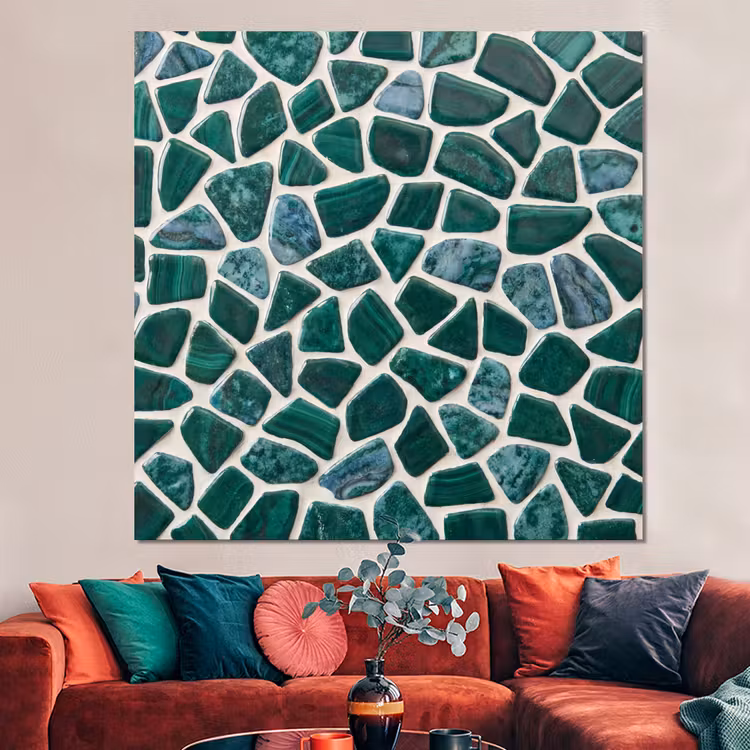 Forex - Textuur - Steen - Groen - Abstract - Patroon — 3