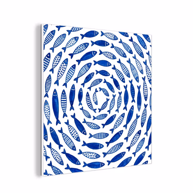 Forex - Vis - Patroon - Onderwater - Abstract - Blauw — 1