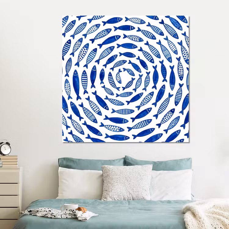 Forex - Vis - Patroon - Onderwater - Abstract - Blauw — 2