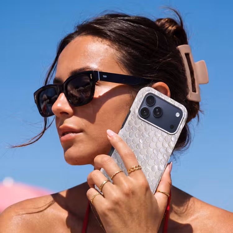 Telefoonhoesje Toughcase - Patroon - Cirkels - Abstract - Modern - Wit — 6
