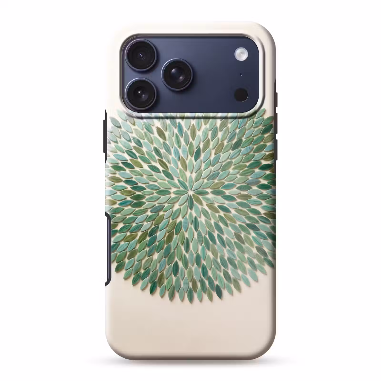 Telefoonhoesje Toughcase - Patroon - Blad - Groen - Abstract — 1