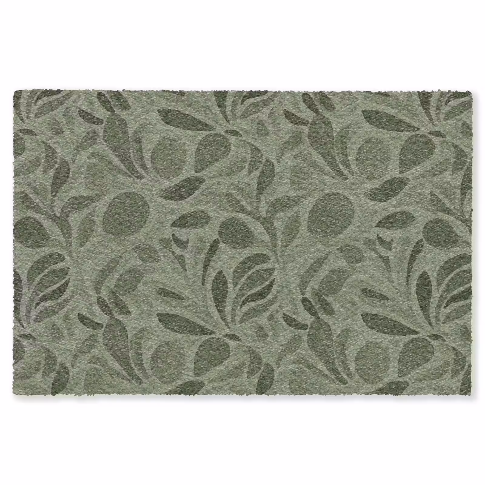 Vloerkleed - Sereen - Bladeren - Groen — 1