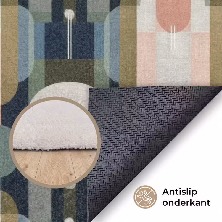 Vloerkleed - Geografisch - Modern - Kleurrijk — 4