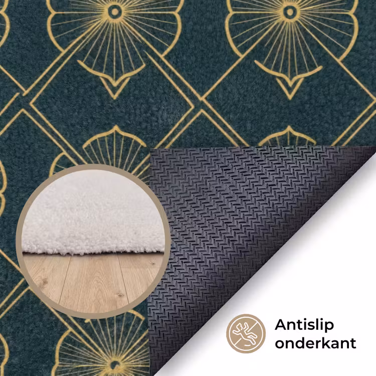 Vloerkleed - Geometrisch - Elegant - Groen — 4