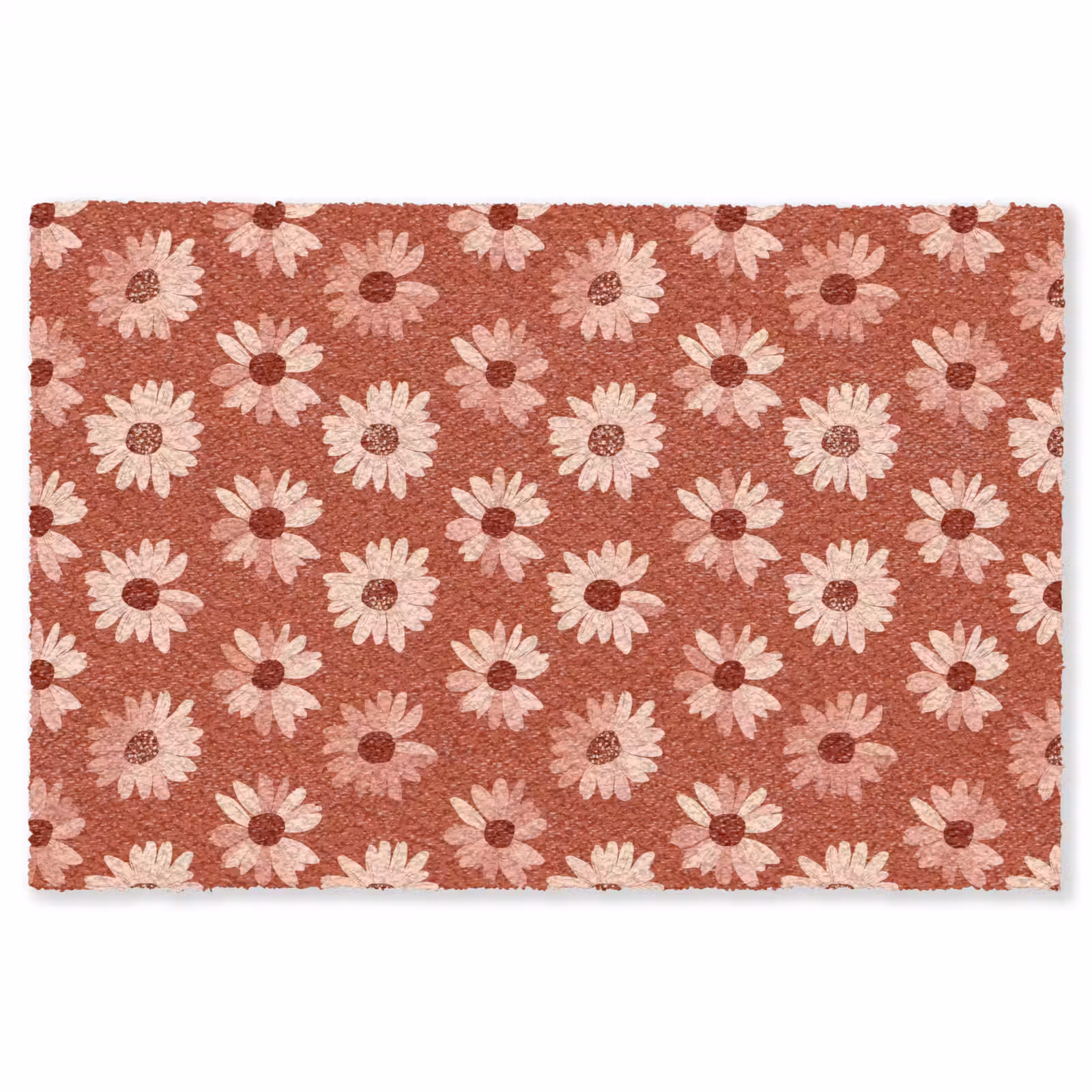 Vloerkleed - Madelief - Retro - Terracotta — 1