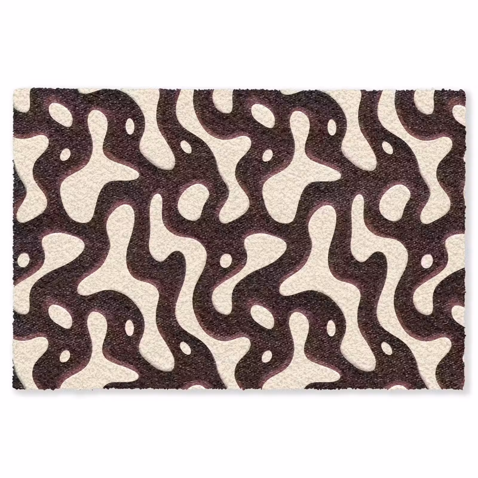 Vloerkleed - Organisch - Krachtig - Bruin — 1