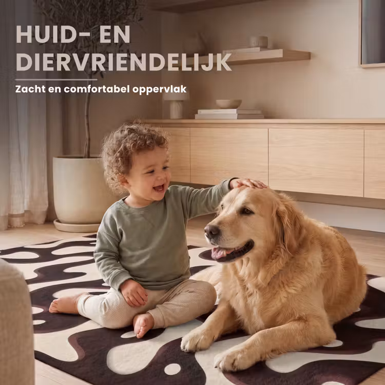 Vloerkleed - Organisch - Krachtig - Bruin — 7