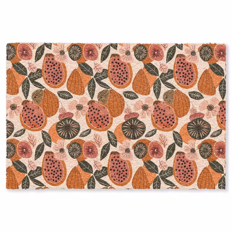 Vloerkleed - Papaja - Bloesem - Oranje — 1