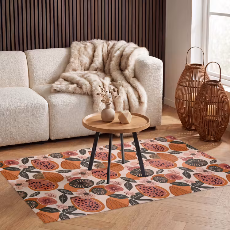 Vloerkleed - Papaja - Bloesem - Oranje — 3