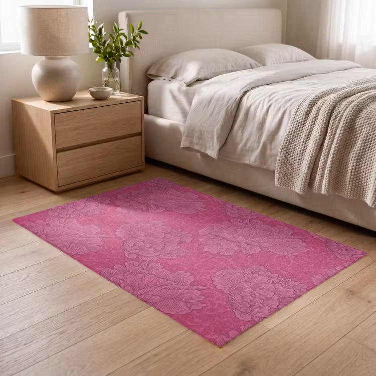 Vloerkleed - Pioenrozen - Energiek - Roze — 6