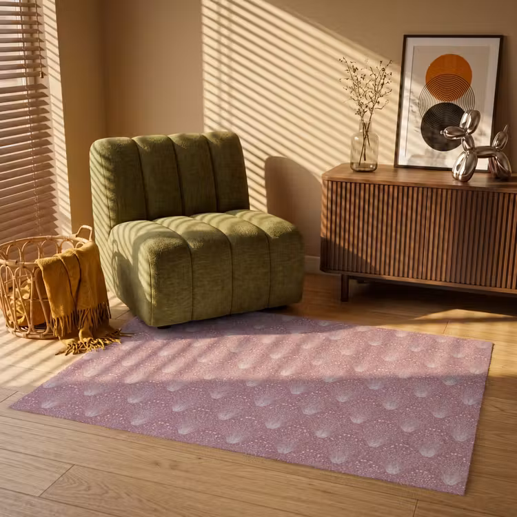 Vloerkleed - Trendy - Patroon - Roze — 2