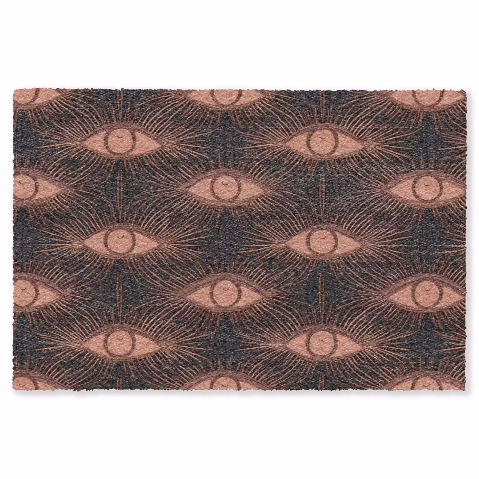 Vloerkleed - Boheems - Oog - Bruin — 1
