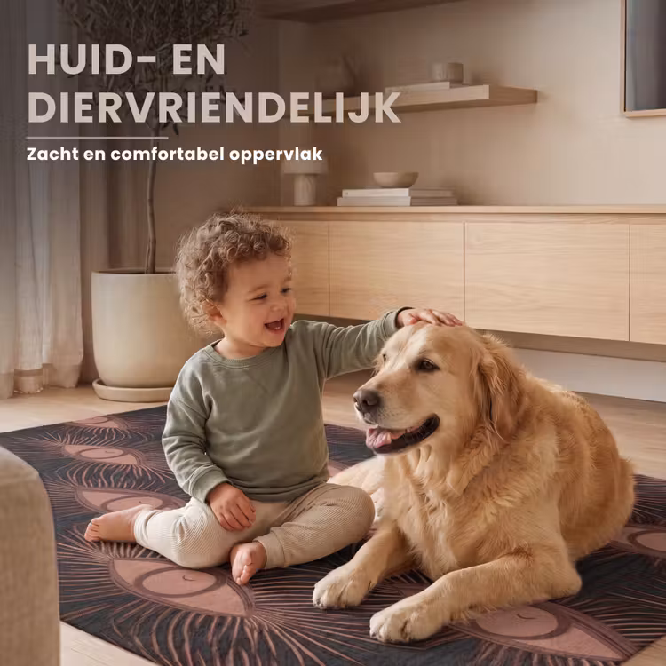 Vloerkleed - Boheems - Oog - Bruin — 7