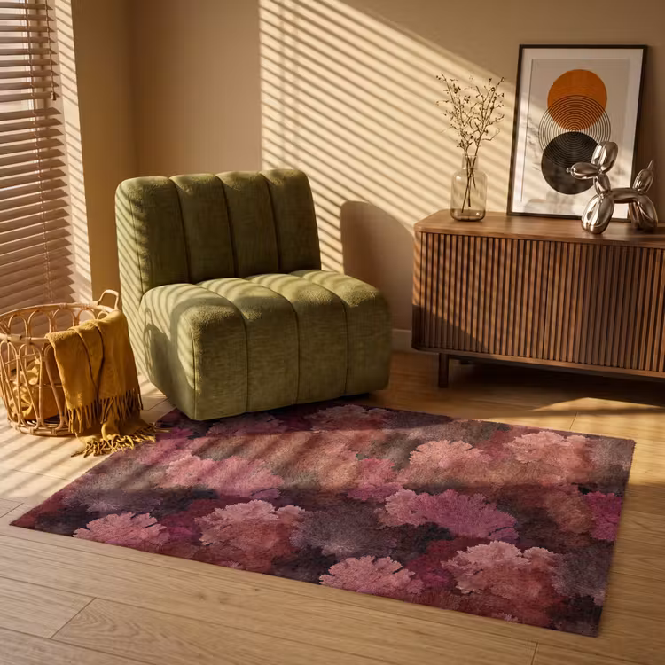 Vloerkleed - Koraal - Textuur - Kleurrijk — 2
