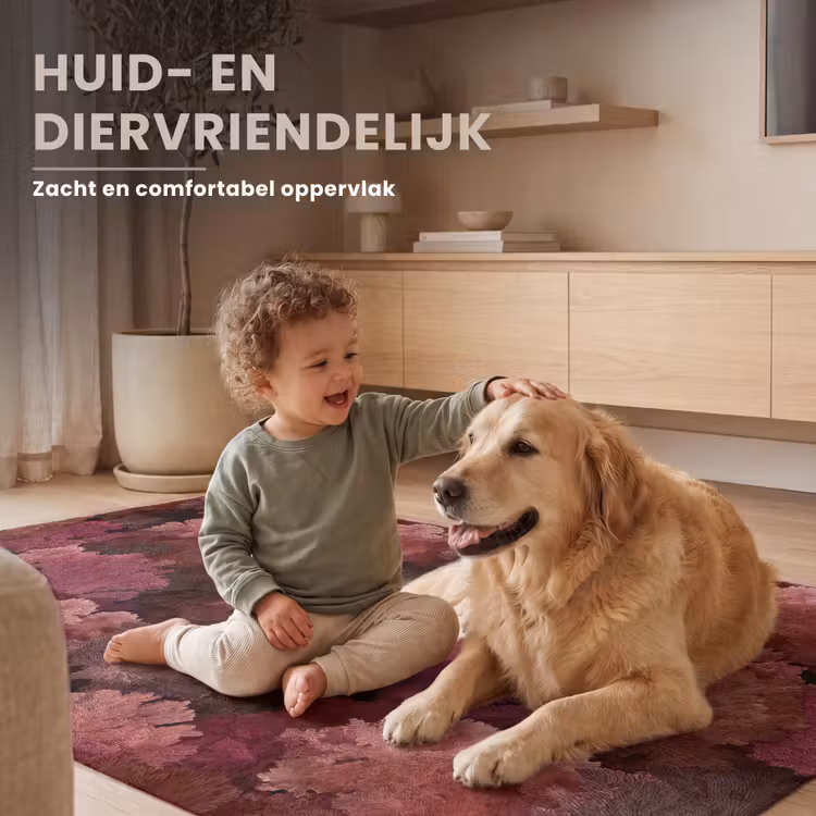 Vloerkleed - Koraal - Textuur - Kleurrijk — 7