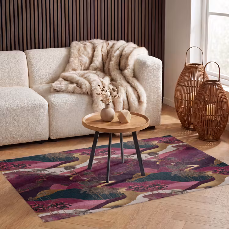 Vloerkleed - Magisch - Palmbomen - Goud — 3