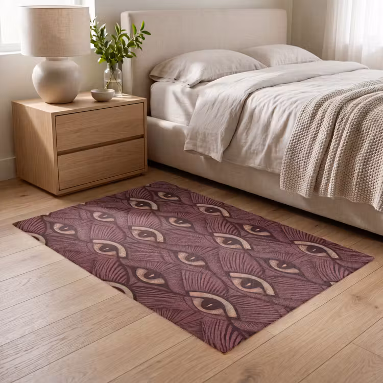 Vloerkleed - Mystiek - Ogen - Bruin — 6