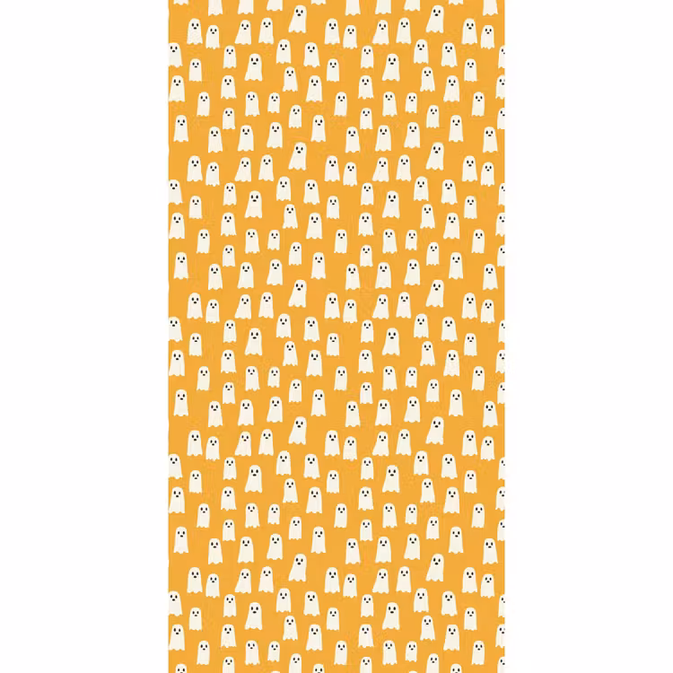 Behang - Halloween - Spookjes - Oker — 2