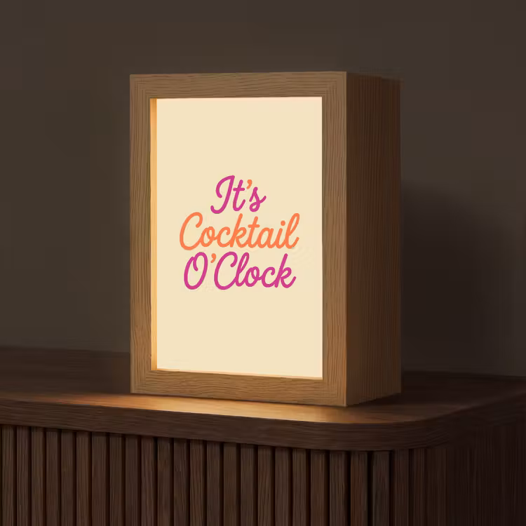 Tafellamp - It's Cocktail O'clock