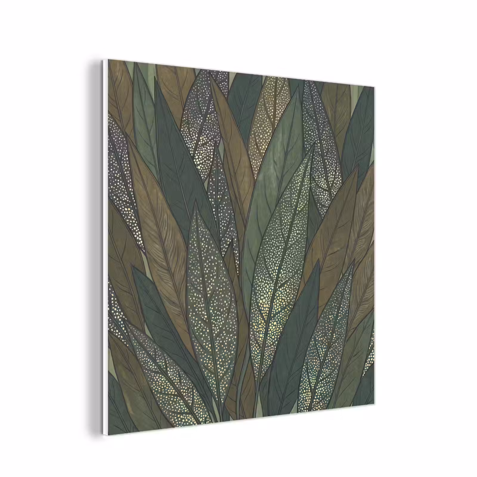 Forex - Bladeren - Patroon - Gestippeld - Natuur - Groen — 1