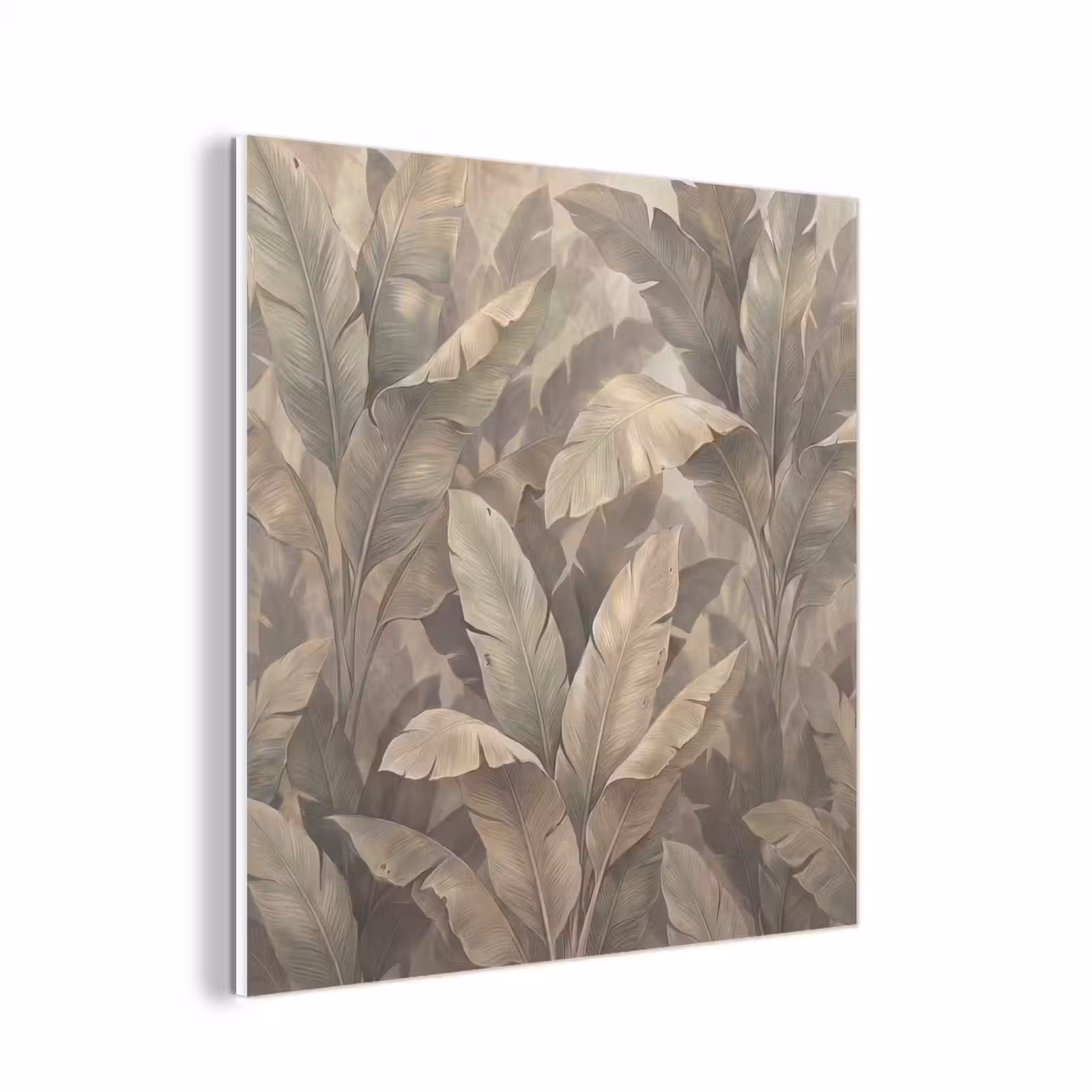 Forex - Bladeren - Tropisch - Natuur - Modern - Beige — 1