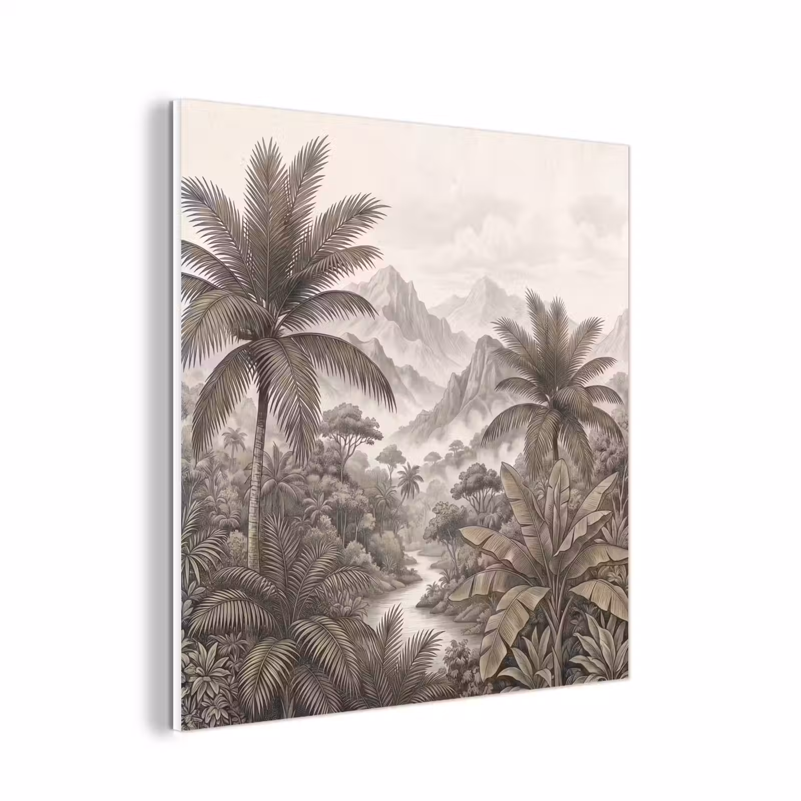 Forex - Natuur - Bergen - Rivier - Tropisch - Vintage — 1
