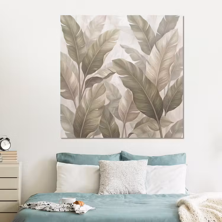 Forex - Bladeren - Tropisch - Natuur - Abstract - Beige — 2