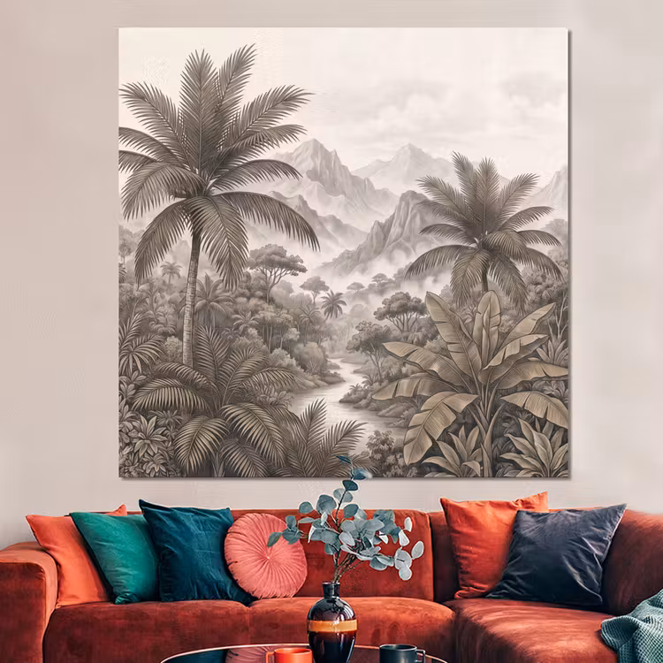 Forex - Natuur - Bergen - Rivier - Tropisch - Vintage — 3