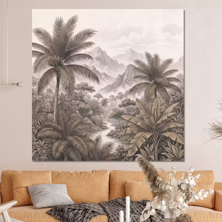 Forex - Natuur - Bergen - Rivier - Tropisch - Vintage — 4