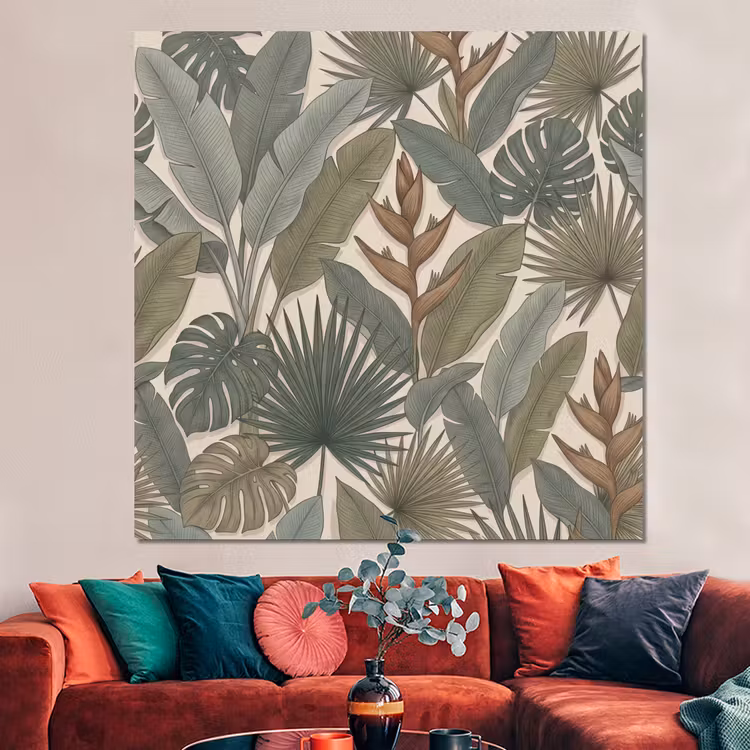 Forex - Planten - Tropisch - Natuur - Illustratie - Groen — 3