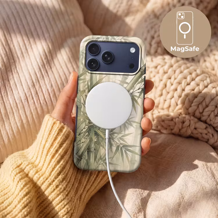 Telefoonhoesje Toughcase - Bamboe - Bladeren - Aziatisch - Groen - Natuur — 8