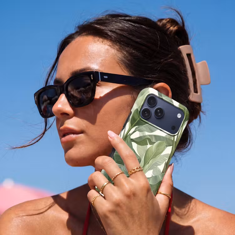 Telefoonhoesje Toughcase - Planten - Bladeren - Tropisch - Groen — 6