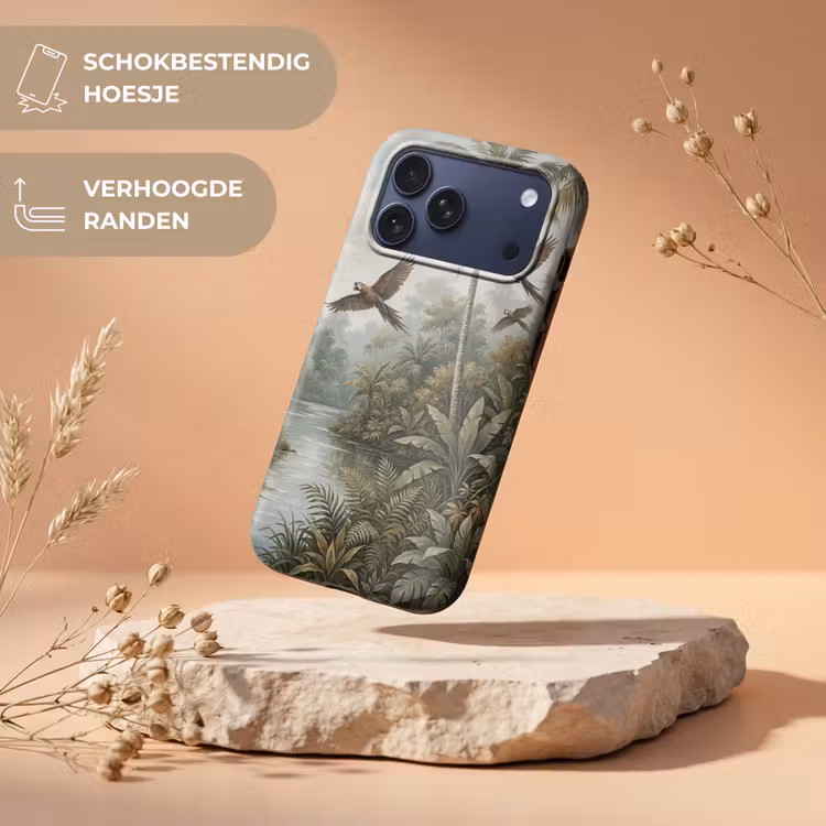 Telefoonhoesje Toughcase - Vogel - Vliegend - Tropisch - Landschap - Klassiek — 5