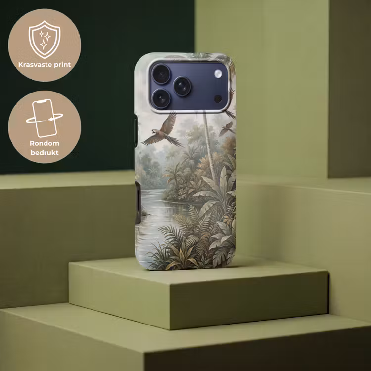 Telefoonhoesje Toughcase - Vogel - Vliegend - Tropisch - Landschap - Klassiek — 7