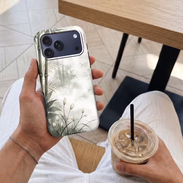 Telefoonhoesje Toughcase - Bloemen - Knop - Tuin - Illustratie - Wit — 4