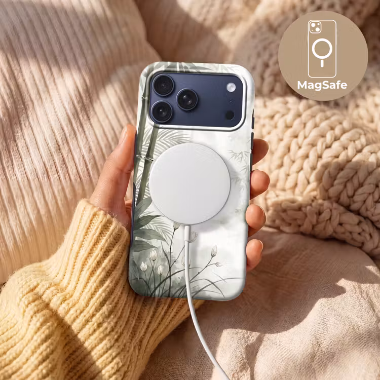 Telefoonhoesje Toughcase - Bloemen - Knop - Tuin - Illustratie - Wit — 8