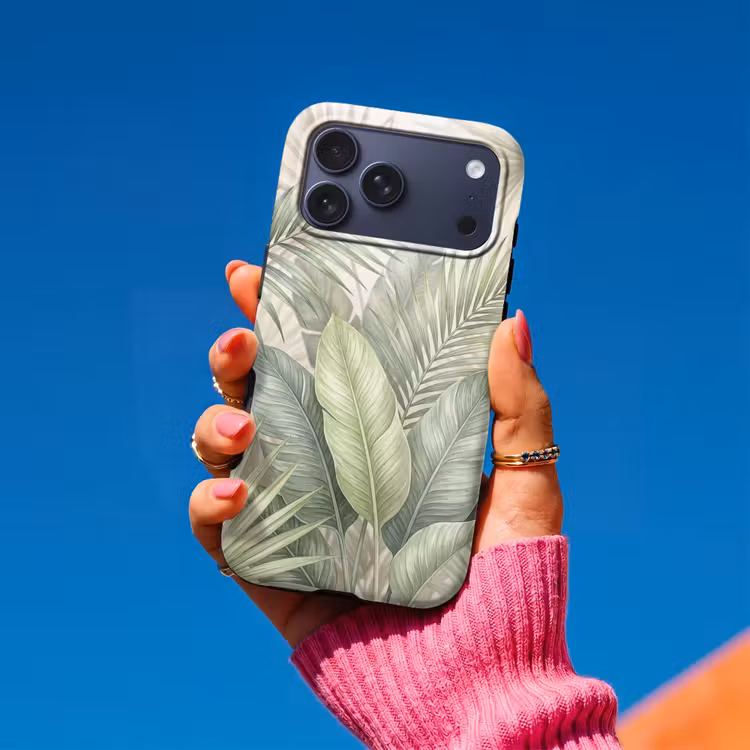 Telefoonhoesje Toughcase - Planten - Tropisch - Bladeren - Groen - Natuur — 2