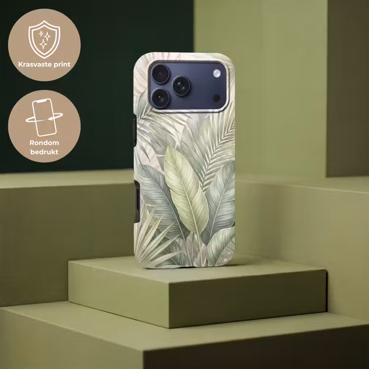 Telefoonhoesje Toughcase - Planten - Tropisch - Bladeren - Groen - Natuur — 7