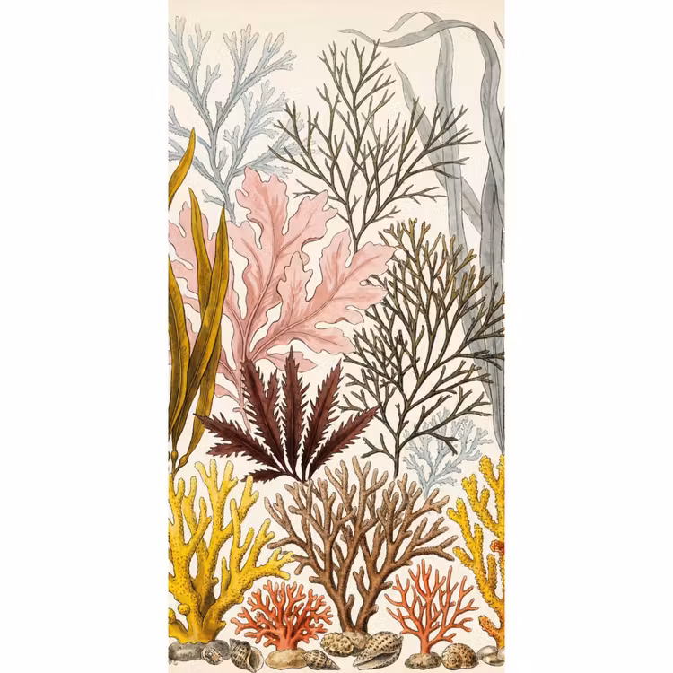 Behang - Natuur - Onderwater - Botanisch - Vintage - Kleurrijk — 2