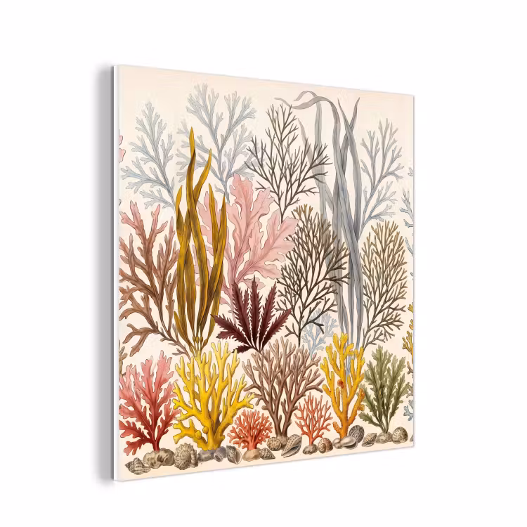 Forex - Natuur - Onderwater - Botanisch - Vintage - Kleurrijk — 1