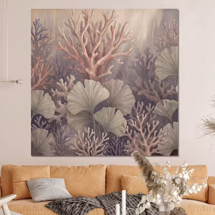 Forex - Plant - Bladeren - Zee - Illustratie - Groen — 4