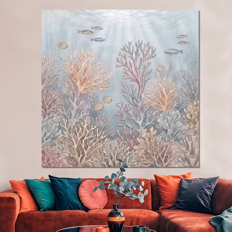 Forex - Vis - Koraal - Oceaan - Illustratie - Onderwater — 3