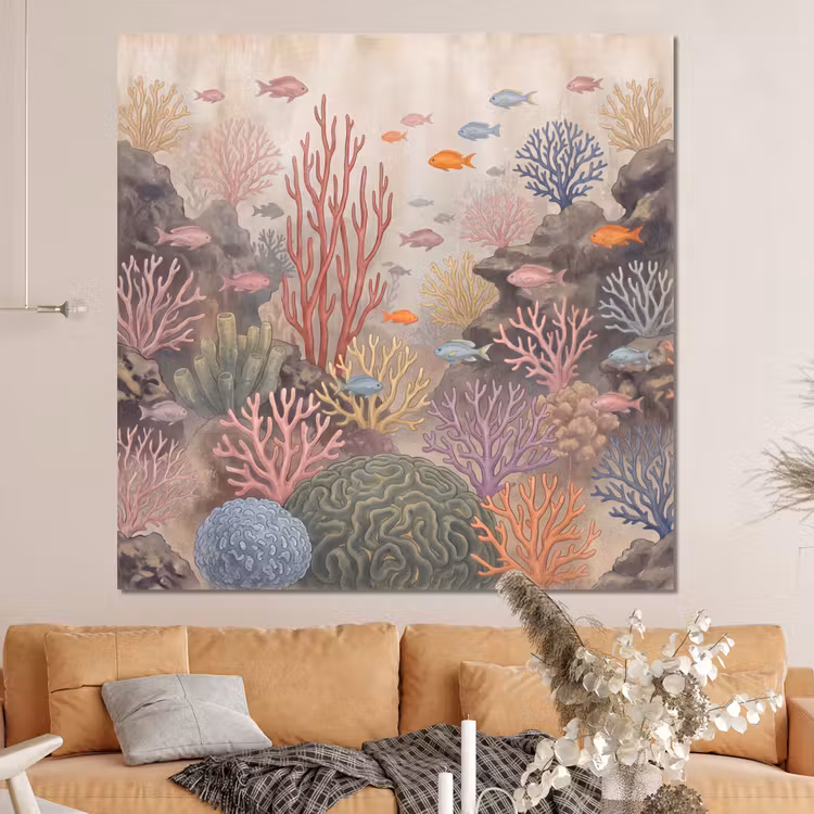 Forex - Vis - Koraalrif - Onderwaterwereld - Illustratie — 4
