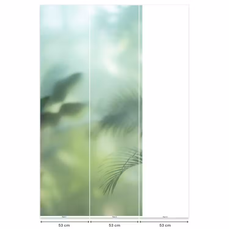 Behang - Natuur - Vervaagd - Groen - Abstract - Modern — 6