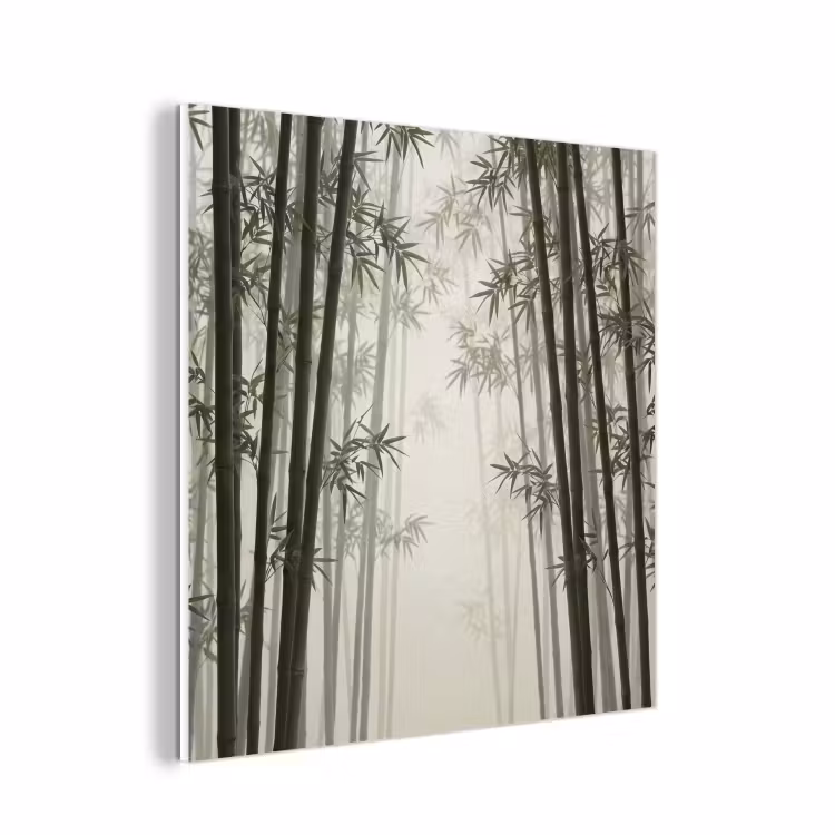 Forex - Bamboe - Bos - Mist - Natuur — 1