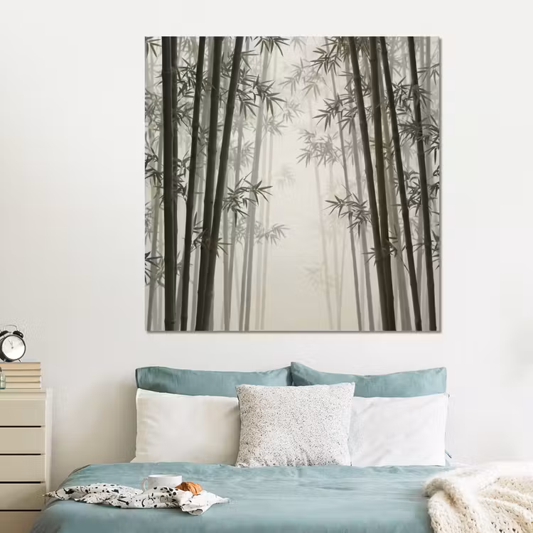Forex - Bamboe - Bos - Mist - Natuur — 2