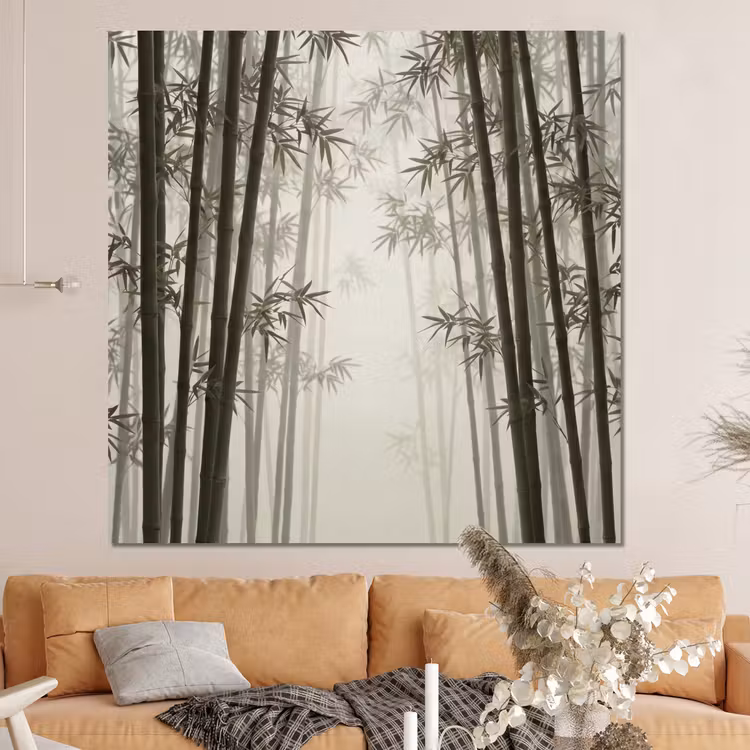 Forex - Bamboe - Bos - Mist - Natuur — 4