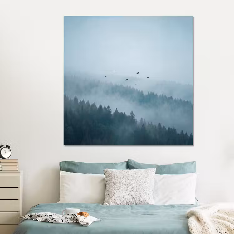 Forex - Bos - Mist - Vogels - Natuur - Groen — 2